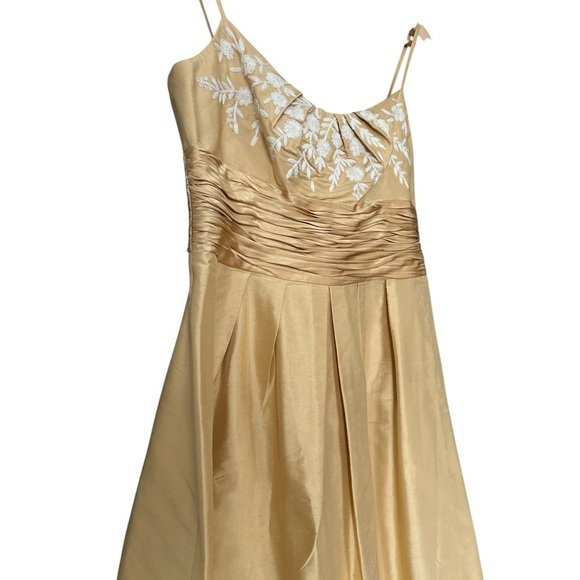 Anne Klein 100% Silk Dress Size 4 - Picture 4 of 10